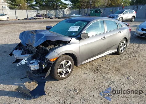 2019 Honda Civic Lx z USA, uszkodzony, nr VIN 2HGFC2F63KH595774